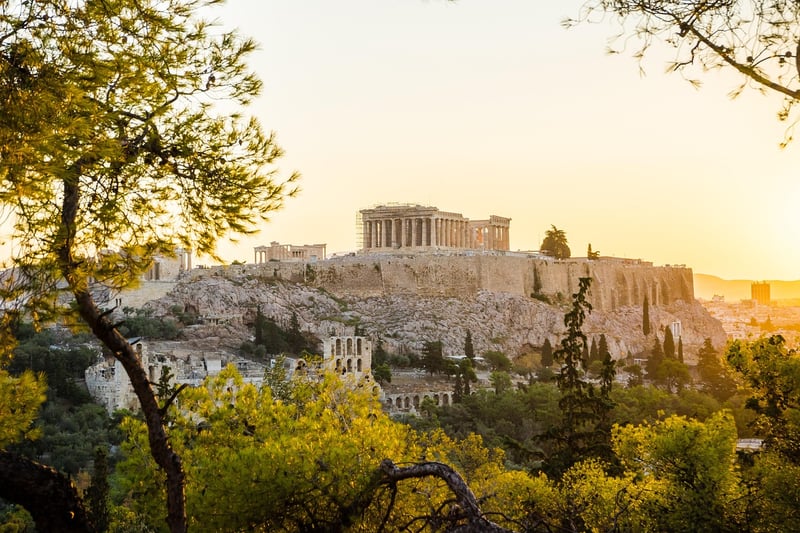 Acropolis in Greece